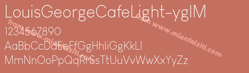Louis George Cafe Light yglM预览图1