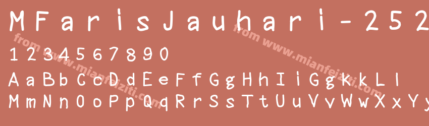 M Faris Jauhari 252w预览图1
