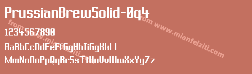Prussian Brew Solid 0q4预览图1