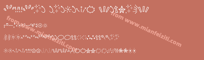 Doodle Element Regular预览图1