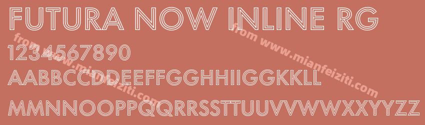 Futura Now Inline Rg预览图1