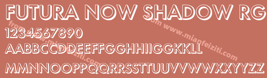 Futura Now Shadow Rg预览图1