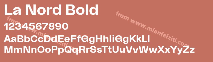 La Nord Bold预览图1