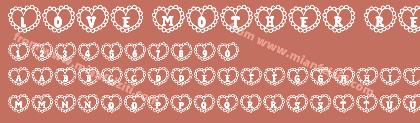 Love Mother Regular预览图1
