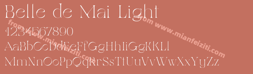 Belle de Mai Light预览图1 Belle de Mai Light预览图1