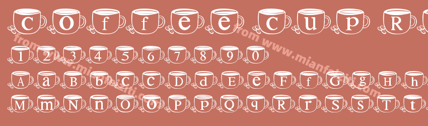 Coffee Cup Regular预览图1 Coffee Cup Regular预览图1