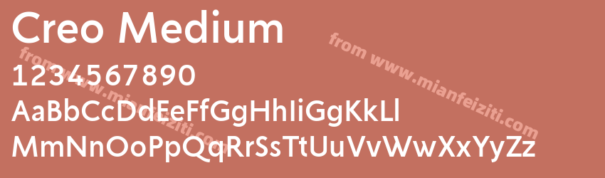 Creo Medium预览图1 Creo Medium预览图1