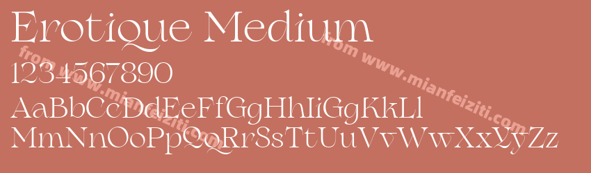 Erotique Medium预览图1 Erotique Medium预览图1
