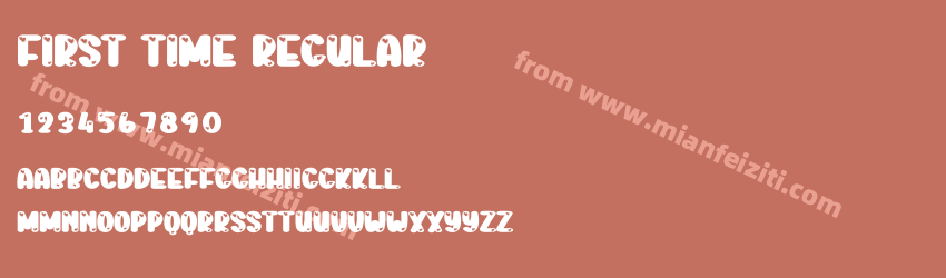 First Time Regular预览图1 First Time Regular预览图1