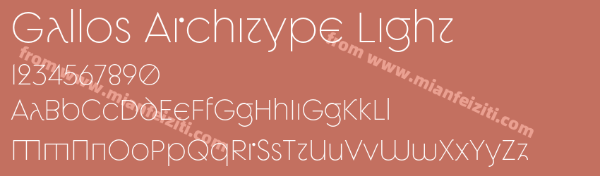 Gallos Architype Light预览图1
