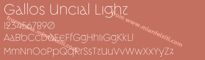 Gallos Uncial Light预览图1 Gallos Uncial Light预览图1