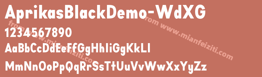Aprikas Black Demo WdXG预览图1