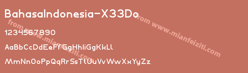 Bahasa Indonesia X33 Do预览图1