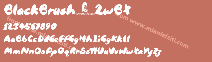 Black Brush 2wBX预览图1