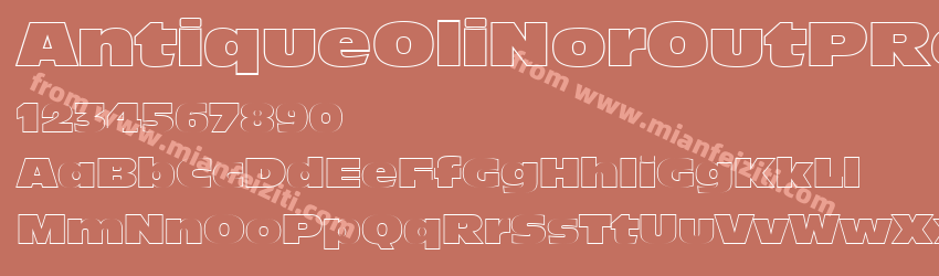 Antique Oli Nor OutP Regu预览图1