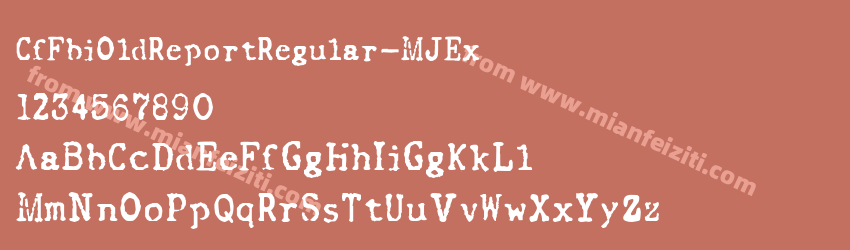 Cf Fbi Old Report Regular MJ Ex预览图1