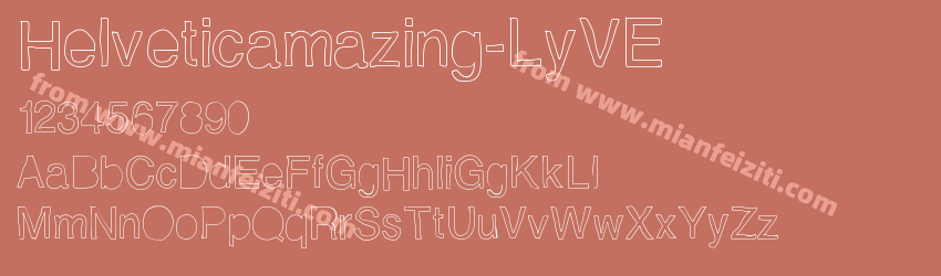 Helveticamazing LyVE预览图1