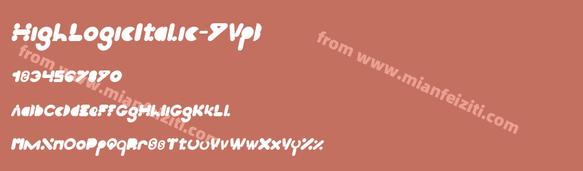 High Logic Italic 9 VpB预览图1