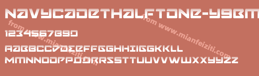 Navy Cadet Halftone y9 Bm预览图1