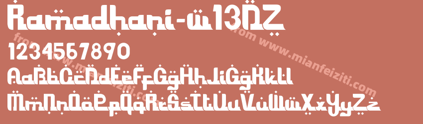 Ramadhani Regular预览图1