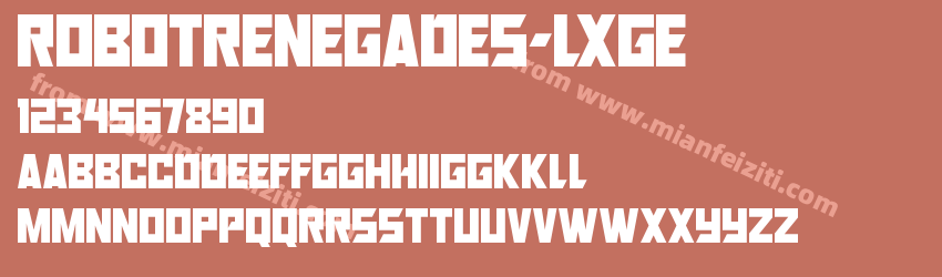 RobotRenegades-LxGE预览图1