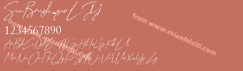 Sun Brush ywLJY预览图1