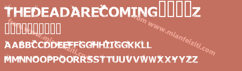 The Dead Are Coming 380z预览图1