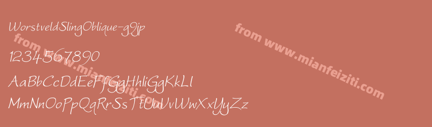 Worstveld Sling Oblique预览图1