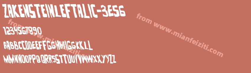 Zakenstein Leftalic 3E56预览图1