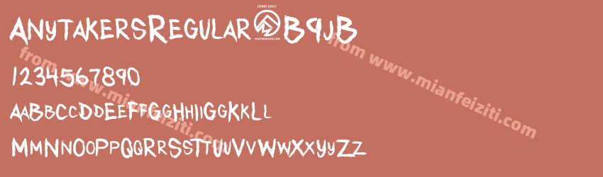 Anytakers Regular B9jB预览图1
