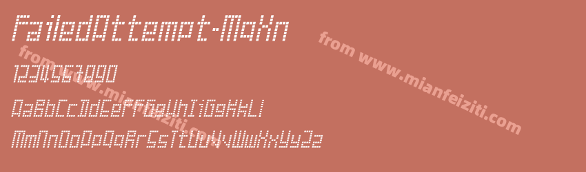 Failed Attempt Mq Xn预览图1