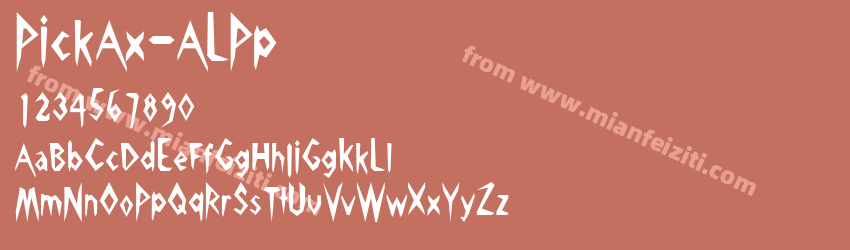 Pick Ax AL Pp预览图1