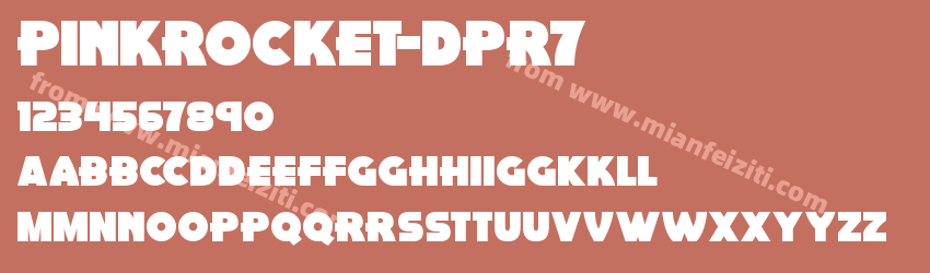Pink Rocket dpR7预览图1