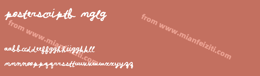 Posterscriptb mGLG预览图1