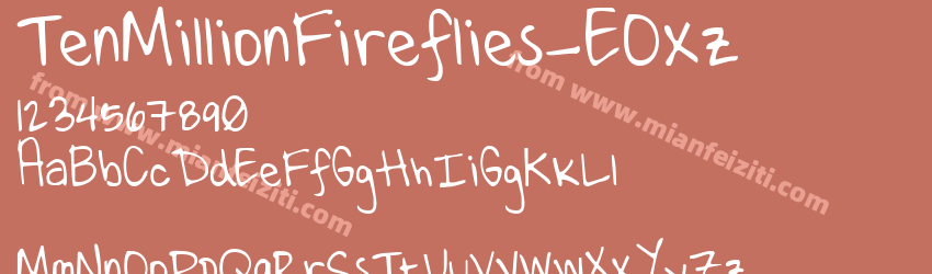 Ten Million Fireflies E Oxz预览图1