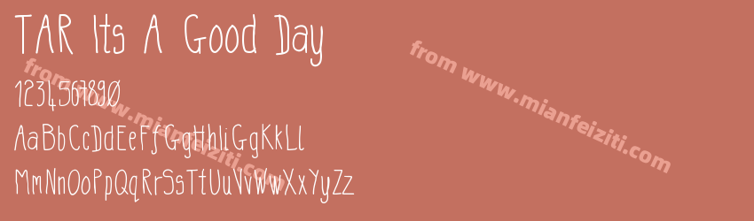 TAR Its A Good Day预览图1