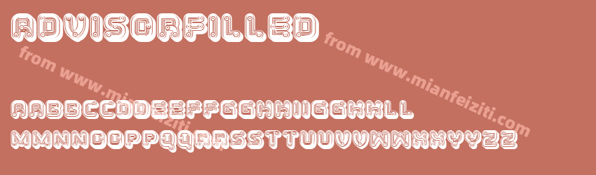 Advisor Filled Regular预览图1