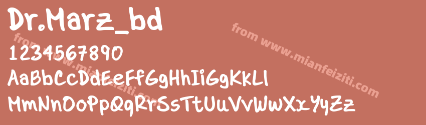 Dr Marz Bold预览图1