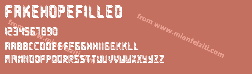 Fake Hope Filled Regular预览图1
