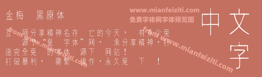 金梅细黑原体国际码预览图1