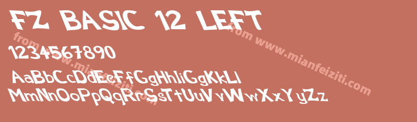FZ BASIC 12 LEFTY预览图1