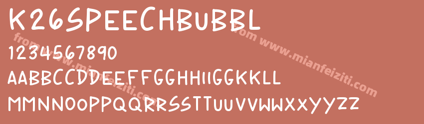 K26 Speech Bubble预览图1