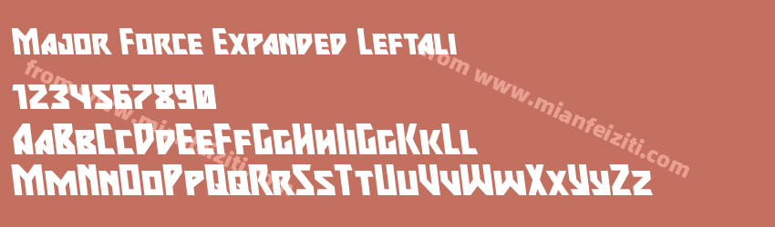 Major Force Expanded Leftalic预览图1