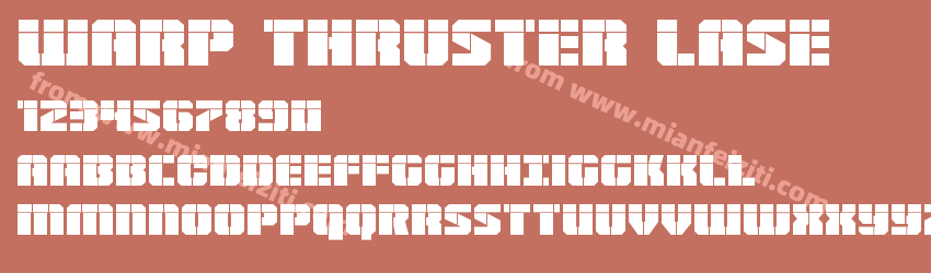 Warp Thruster Laser Regular预览图1