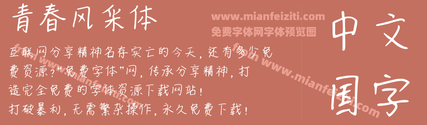 青春风采体预览图1