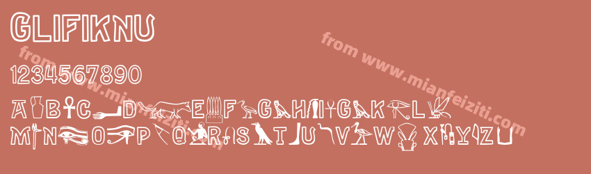 Gyptienne Normal预览图1