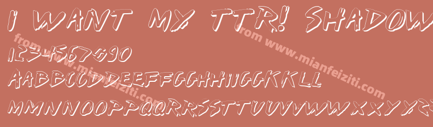 I Want My TTR! Shadow预览图1