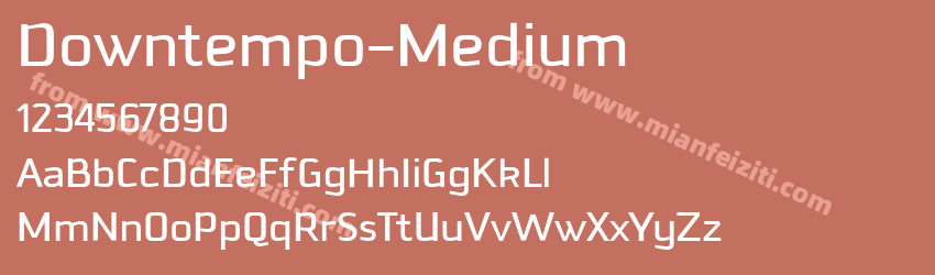 Downtempo Medium预览图1