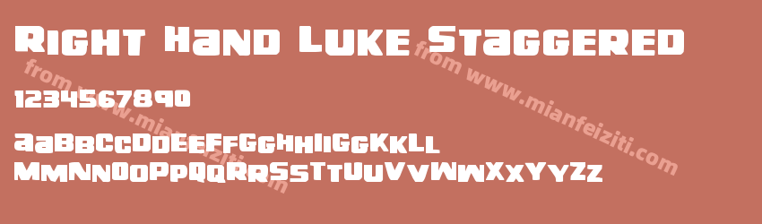 Right Hand Luke Staggered预览图1
