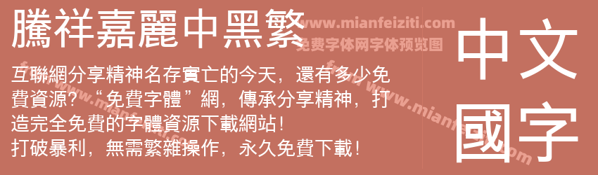 腾祥嘉丽中黑繁预览图1